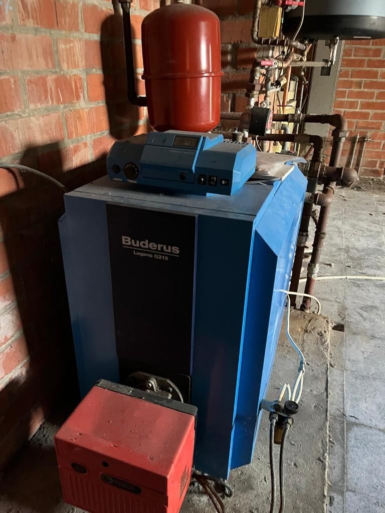 Buderus stookolieketel + warmwaterboiler, Ophalen, Gebruikt, Boiler
