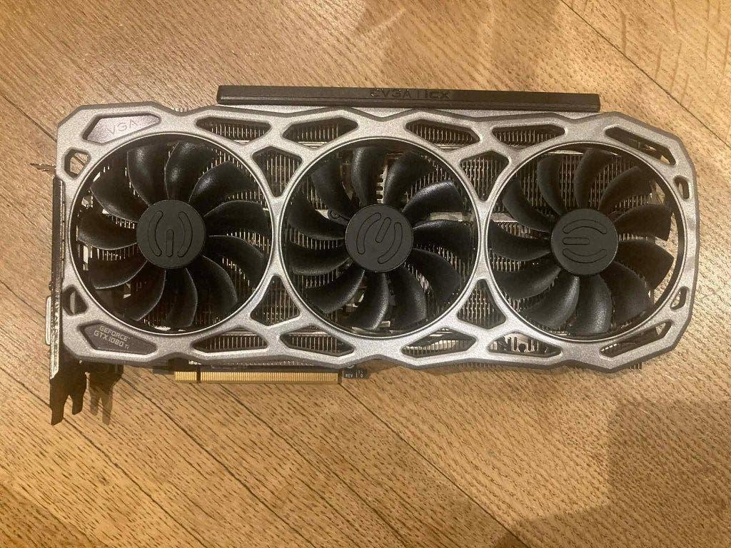 Geforce Gtx 1080 ti grafische kaart, Computers en Software, Ophalen of Verzenden, Gebruikt