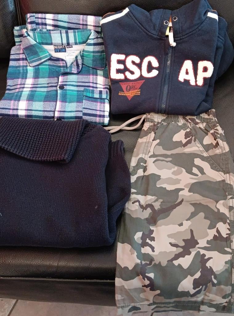 Lot vêtements garçon 8-10 ans, Enlèvement, Utilisé