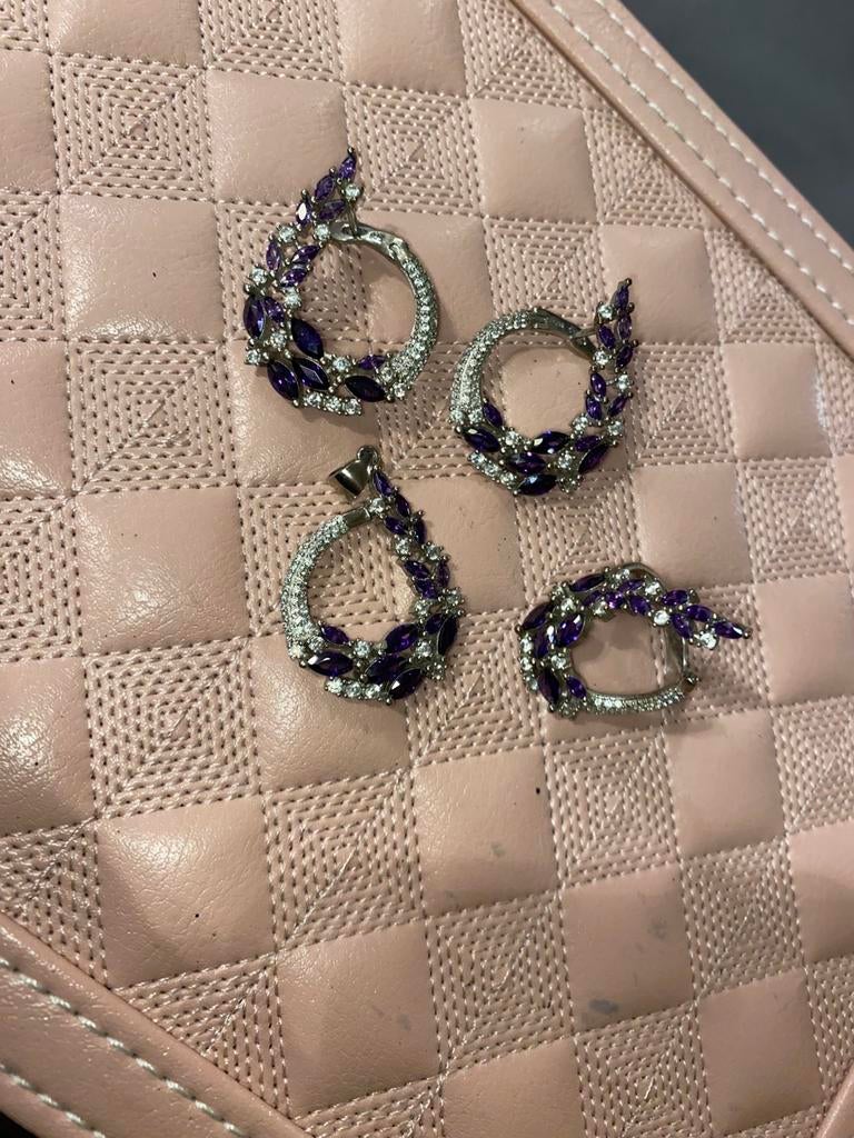 Zilver goede staat, Bijoux, Sacs & Beauté, Boucles d'oreilles, Enlèvement ou Envoi, Comme neuf, Argent, Argent