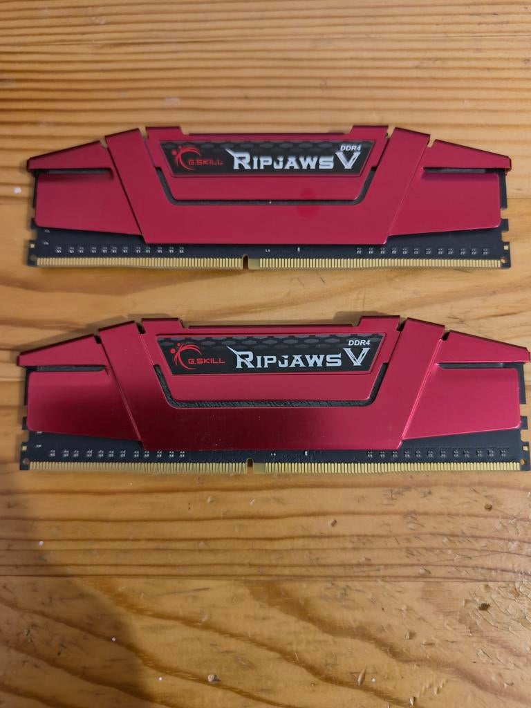 G.Skill DDR4 RAM 2X4GB (8GB) 2666MHz, Computers en Software, RAM geheugen, DDR4, 8 GB, Ophalen of Verzenden, Zo goed als nieuw