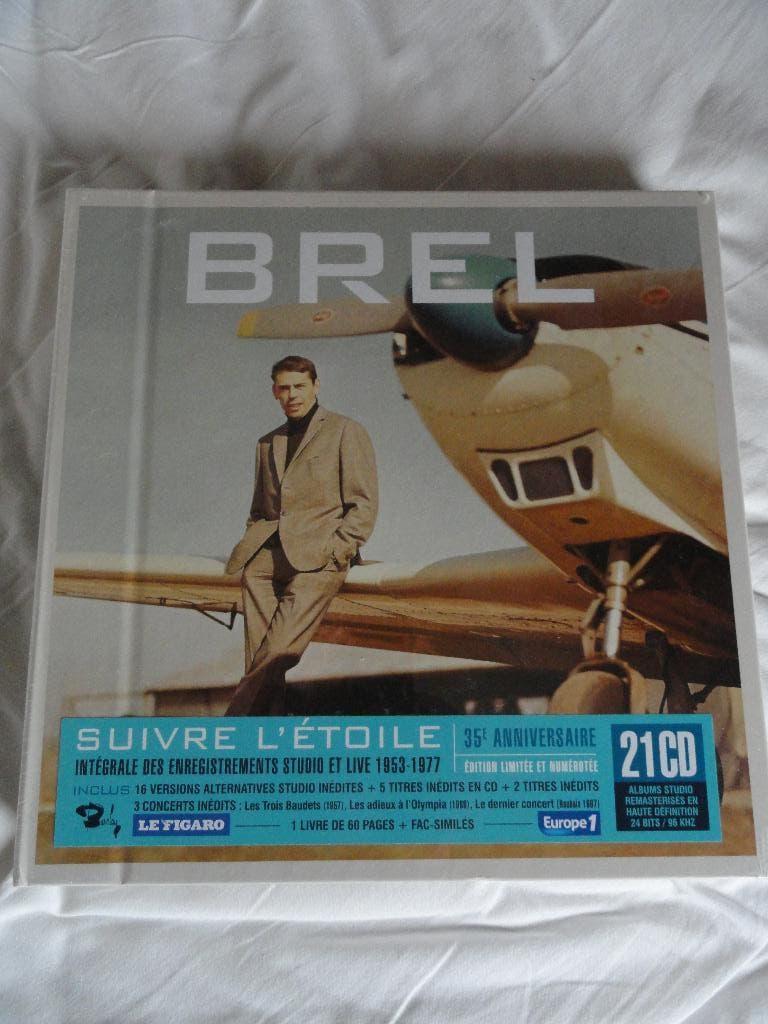 Jacques BREL COFFRET, Ophalen of Verzenden, Nieuw in verpakking, Boxset