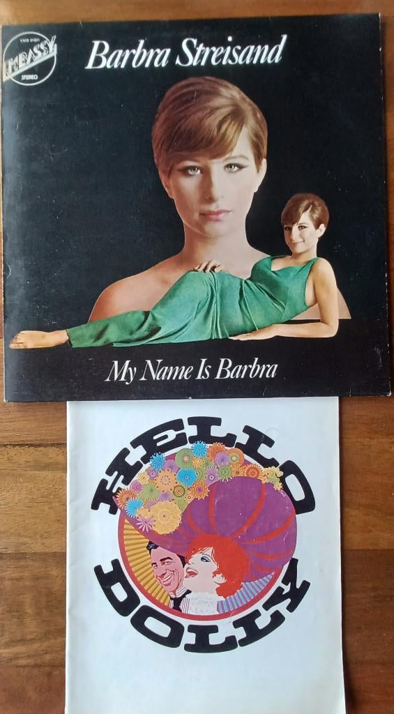 BARBRA STREISAND// LP 'My name is Barbra' + 'Hello Dolly' //, Ophalen of Verzenden