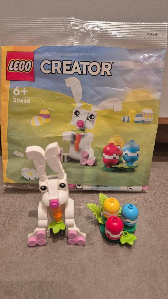 Lego paashaas met paaseitjes, Enlèvement ou Envoi, Comme neuf, Complet, Lego