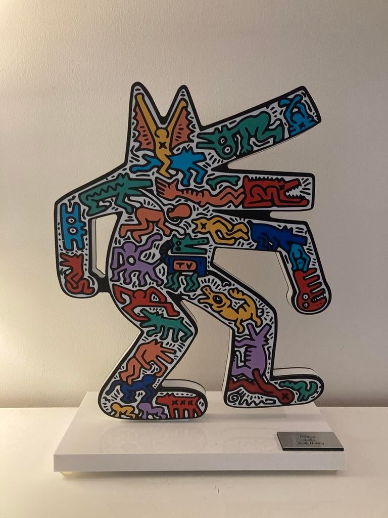 Keith Haring : sculpture avec certificat, Ophalen of Verzenden