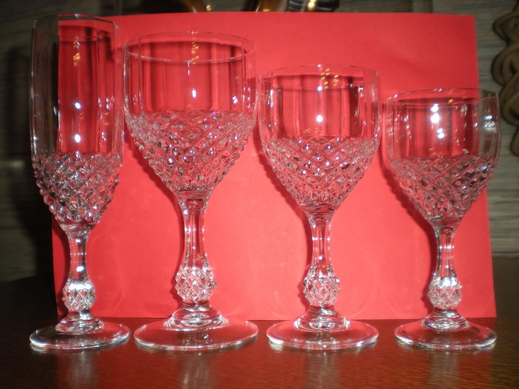kristallen glasservies, Ophalen