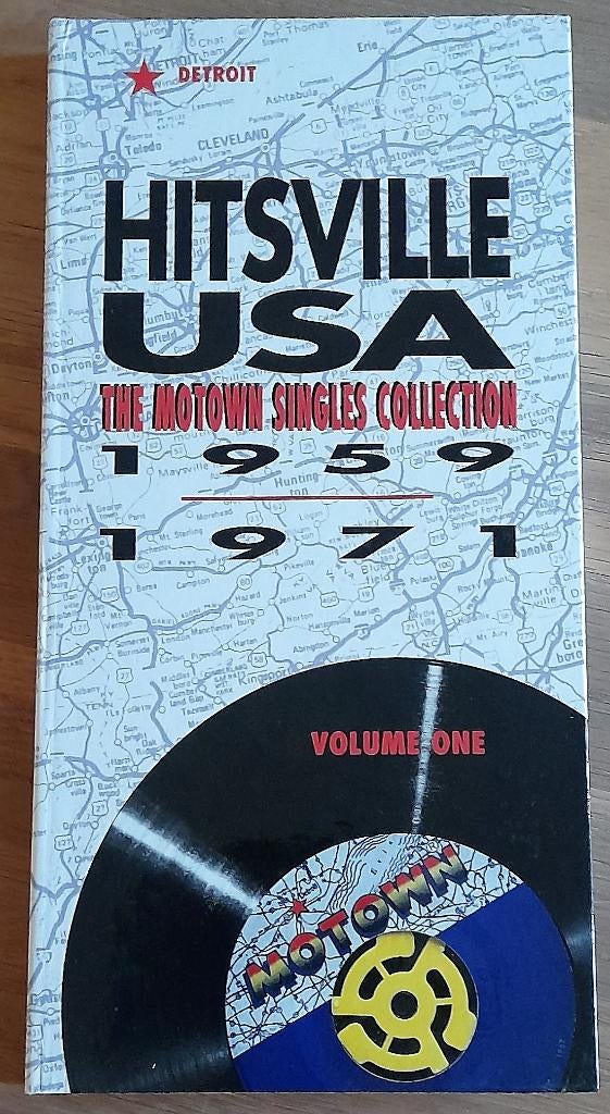 HITSVILLE USA The Motown Singles Collection 4xCD BOX, Cd's en Dvd's, Cd's | R&B en Soul, Zo goed als nieuw, R&B, 1960 tot 1980