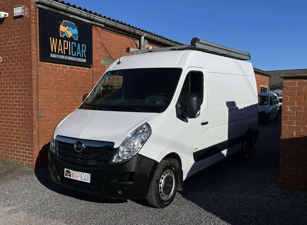 Opel Movano L2H2 galerie*echelle*navi*tva (bj 2019), Auto's, Gebruikt, 4 cilinders, 2290 cc, Wit