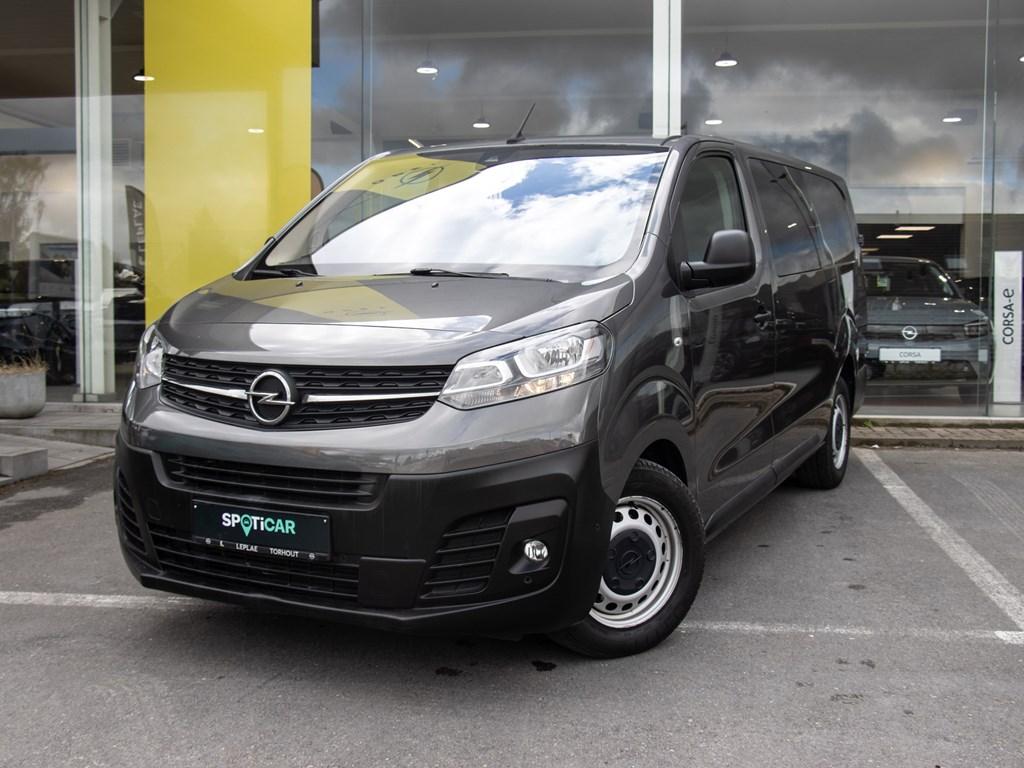 Opel Vivaro DUBBELE CABINE L3 2.0D |CAMERA|TREKHAAK|HUD, Auto's, Opel, 4 deurs, Vivaro, Blauw, https://public.car-pass.be/vhr/9c5dff14-4f87-4a46-a8ec-165ae2161596