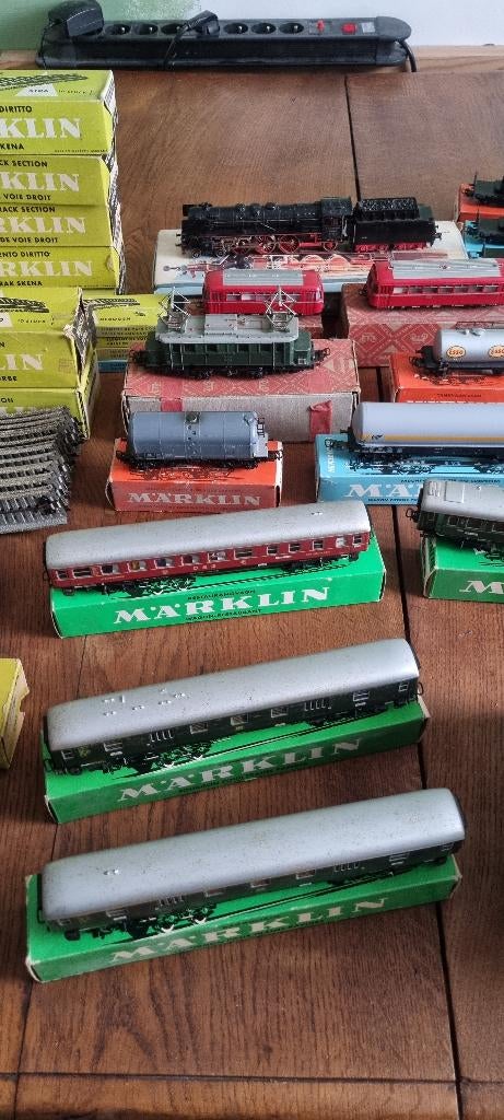 Marklin-trein compleet, Verzamelen, Ophalen, Gebruikt, Trein, Schaalmodel