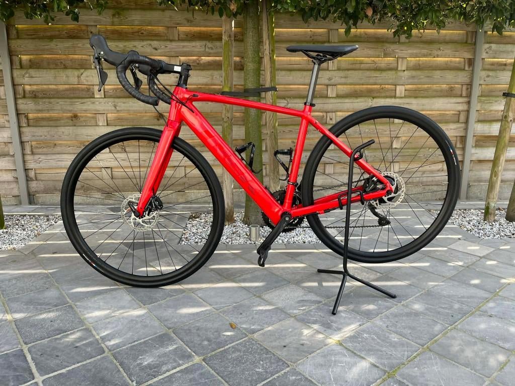 TREK DOMANE + al 5 E-bike*3/2023**slechts 249km**als nieuw**, Vélos & Vélomoteurs, Vélos | Vélos de course, Autres marques, 10 à 15 vitesses
