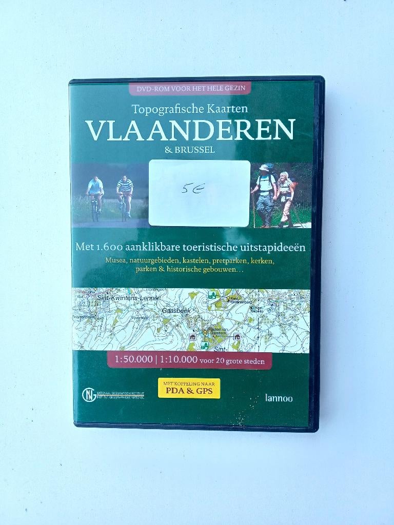 Topografische Kaarten Vlaanderen & Brussel, Boeken, Atlassen en Landkaarten, Ophalen, Overige atlassen, 2000 tot heden, Zo goed als nieuw