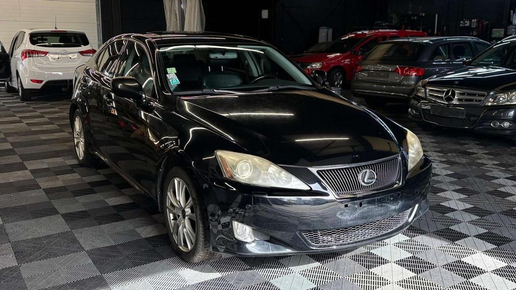 Lexus IS 220d D-CAT Business BJ 2007 169d KM, Auto's, Lexus, 4 deurs, Stof, Gebruikt, Zwart