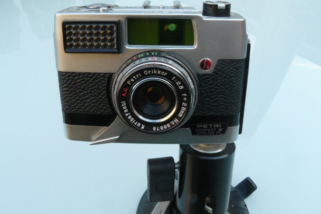 Petri Compact E Half Frame – met Orikkor 28mm f/2.8, Audio, Tv en Foto, Ophalen of Verzenden, Zo goed als nieuw, Compact, Overige Merken