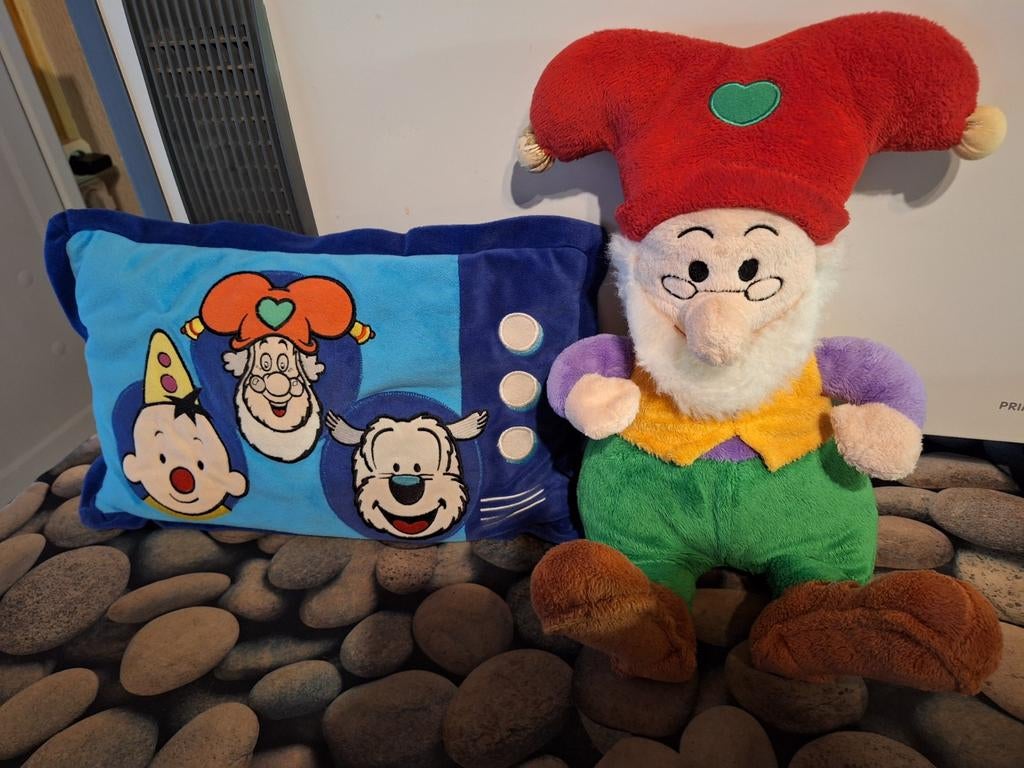 Samson, plop kussentje en knuffel, Ophalen