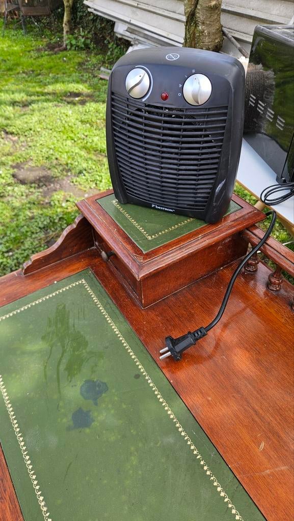 Ventilatorkachel, Ophalen