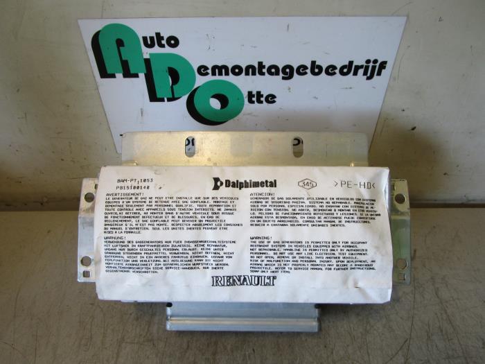 Airbag rechts (Dashboard) van een Renault Clio (Clio 3 06-), Auto-onderdelen, Gebruikt, -, Renault, -