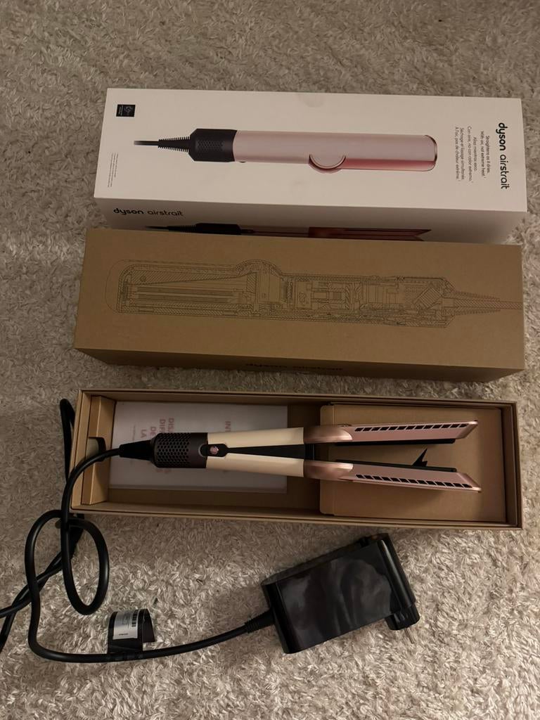 Dyson Airstrait, Handtassen en Accessoires, Uiterlijk | Haarverzorging, Ophalen of Verzenden, Zo goed als nieuw