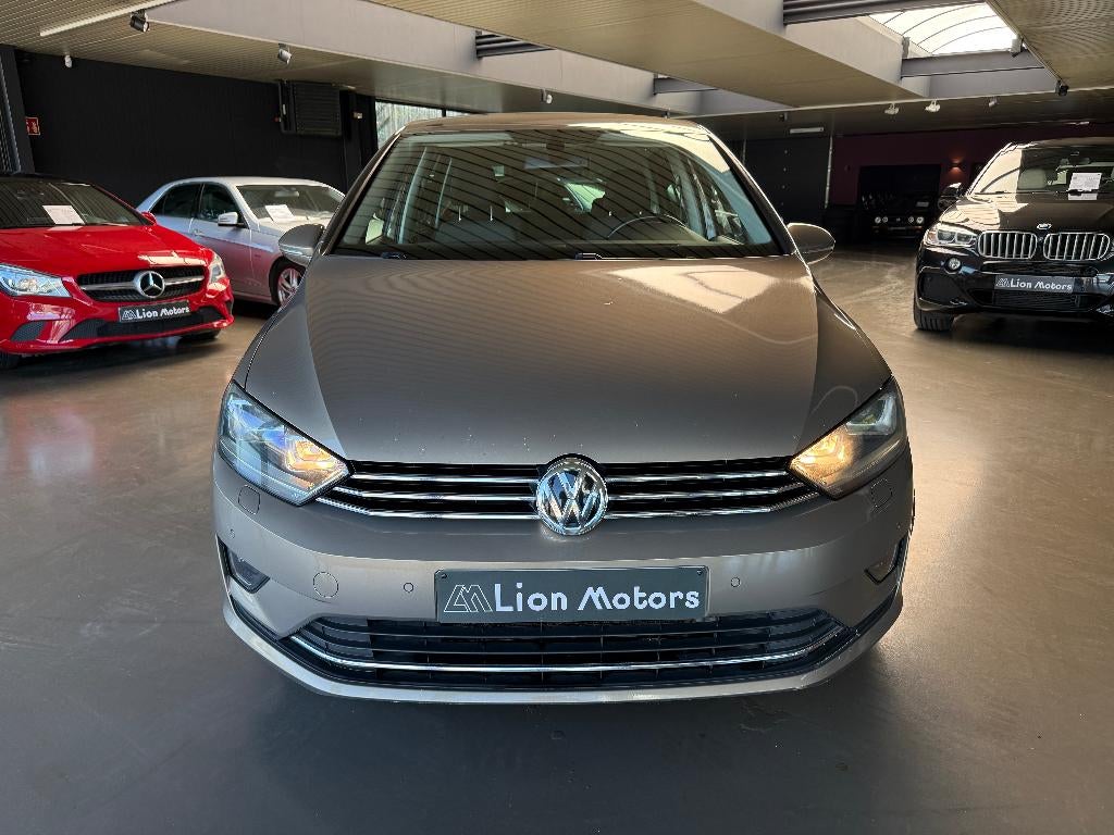 Volkswagen Golf Sportsvan 1.4 TSI Highline*NAVI*TRKHK*VRWRM, 4 cilinders, Alcantara, Beige, Stadsauto