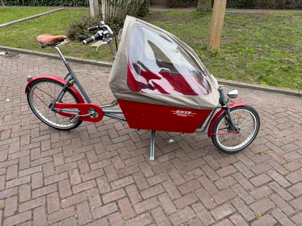 Retro bakfiets Achielle, Enlèvement, Utilisé, 2 enfants, Autres marques