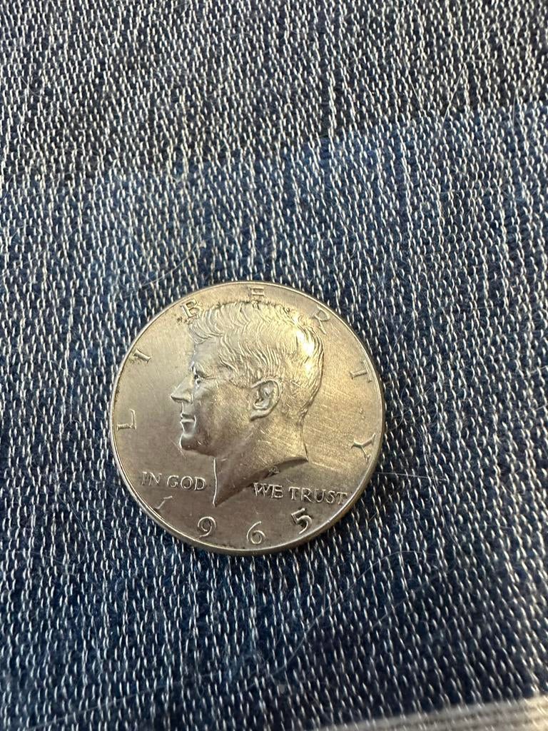 Half dollar 1965, Ophalen