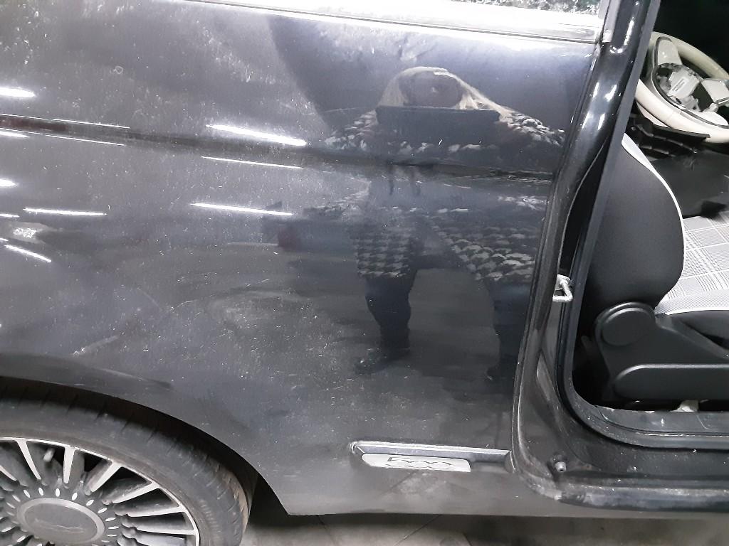 SPATBORD RECHTS ACHTER Fiat 500 (312) (01-2007/12-2012), Auto-onderdelen, Gebruikt, Mevr. I. Hauben, Achter, Spatbord