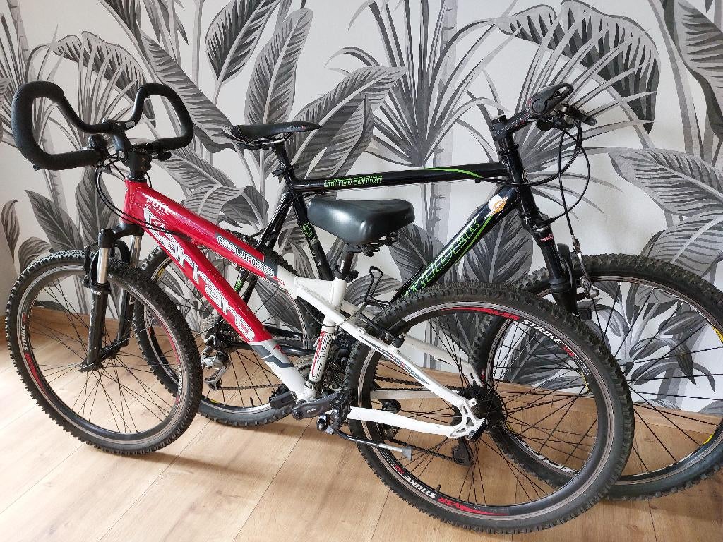 VTT homme + femme CACHERA, Vélos & Vélomoteurs, Enlèvement, Comme neuf, Autres marques, Vitesses