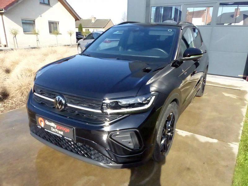 Volkswagen T-Cross RLine, trekhaak, navi, AppConnect, Black, Autos, Volkswagen, Entreprise, Carnet d'entretien, 5 portes, 5 places