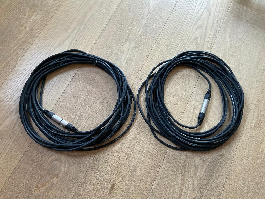 Câbles rallonge XLR 12m, Enlèvement ou Envoi, Comme neuf, Appareillage