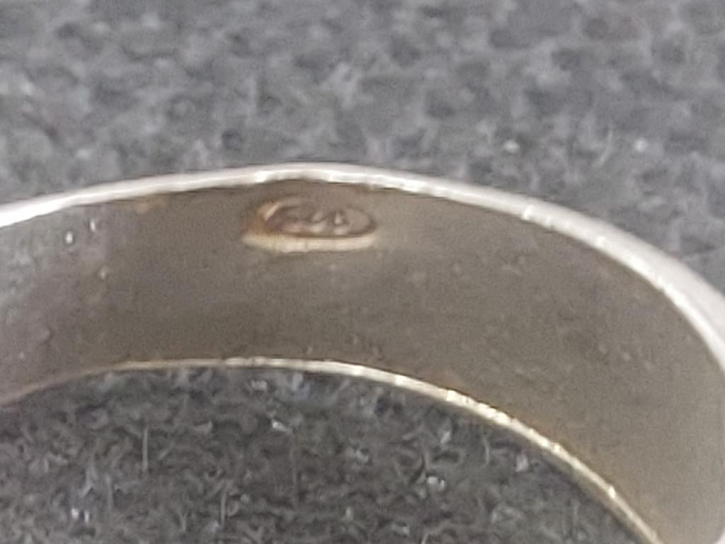 Zilver Ring, Handtassen en Accessoires, Ringen, Ophalen of Verzenden, Zilver, Zilver