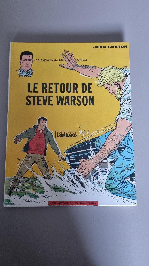 BD Michel Vaillant- Le Retour de Steve Warson de Jean Graton, Livres, Jean Graton, Enlèvement ou Envoi, Une BD, Utilisé