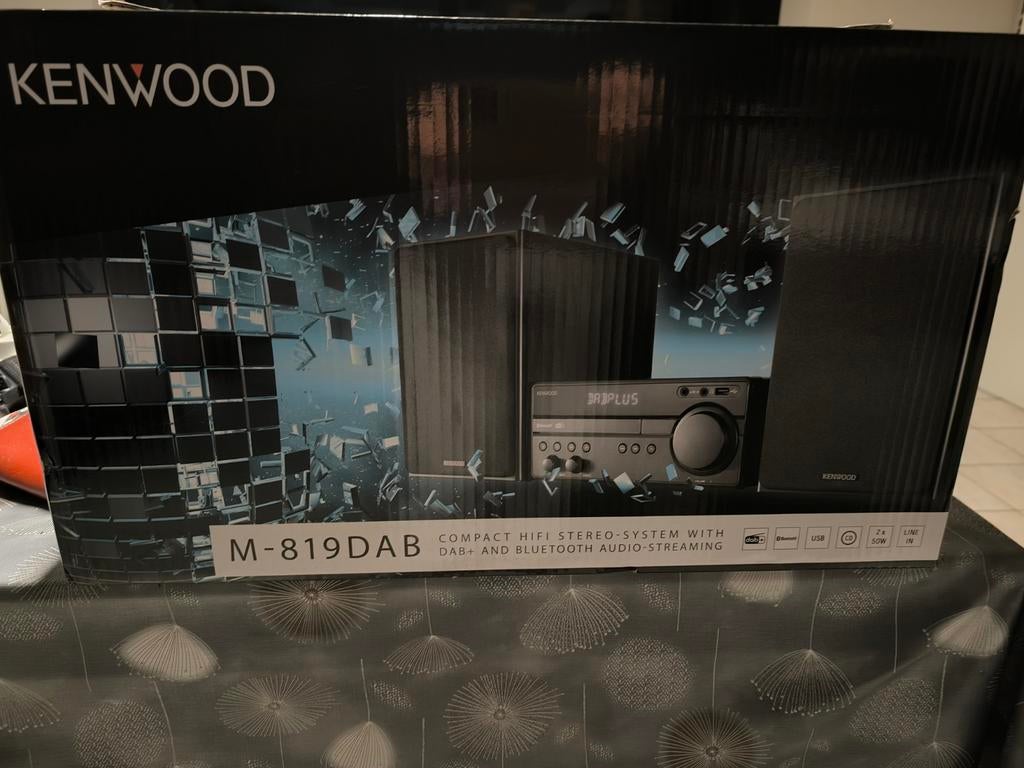 Kenwood M-819DAB, TV, Hi-fi & Vidéo, Enlèvement, Comme neuf, Radio