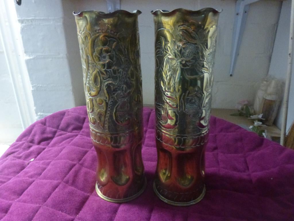 Koperen obus, Enlèvement, Armée de terre, Objet d'art