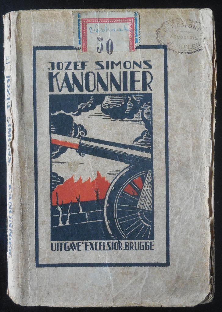 Canonnier - Joseph Simons - 1926, Enlèvement ou Envoi