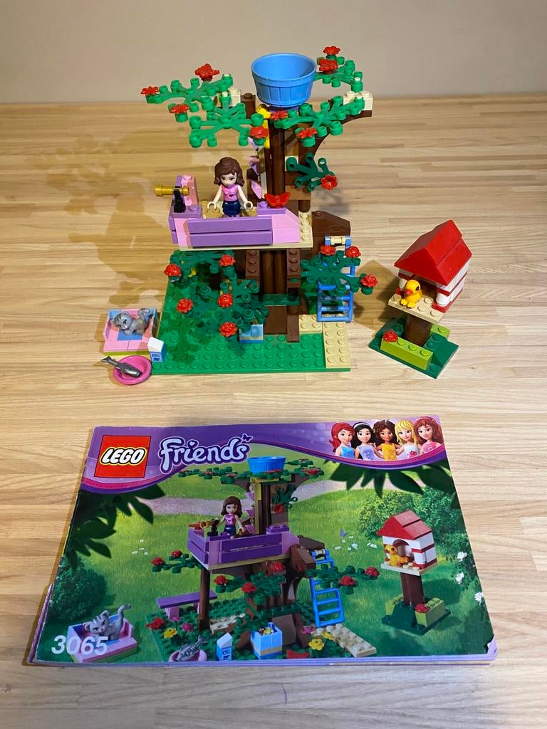 LEGO Friends 3065 Olivia's Boomhut, Kinderen en Baby's, Ophalen, Gebruikt, Complete set, Lego