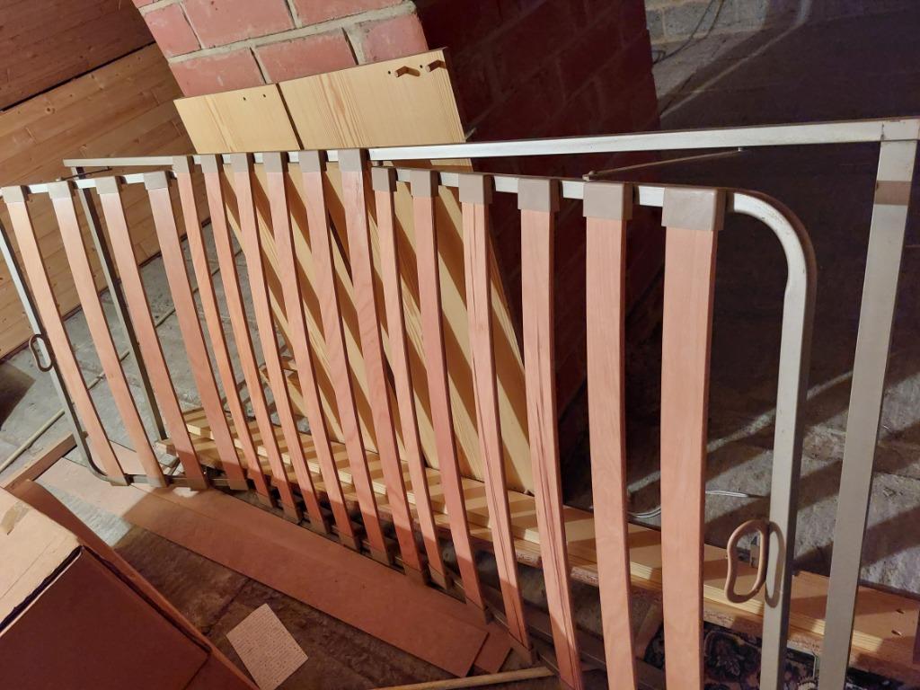 Lattenbodem, Huis en Inrichting, Slaapkamer | Matrassen en Bedbodems, Ophalen, 90 cm, 190 cm of minder, Zo goed als nieuw