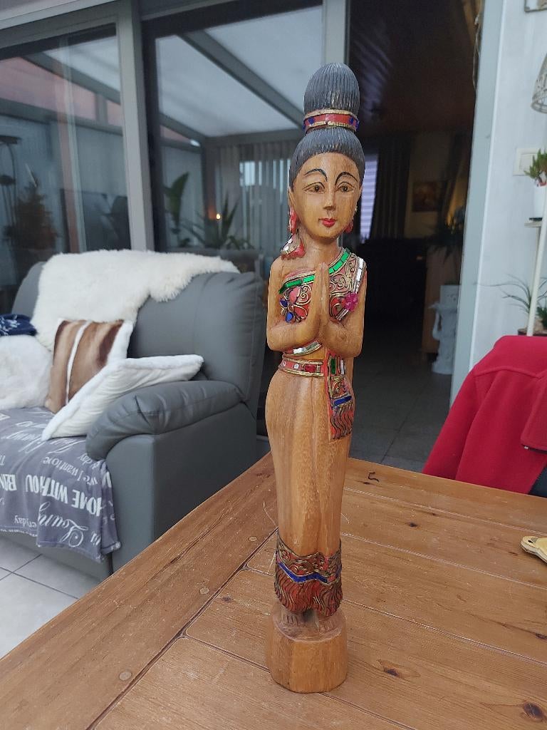 Sawadee Lady of Thais groetbeeld vrouw, Antiek en Kunst, Ophalen of Verzenden