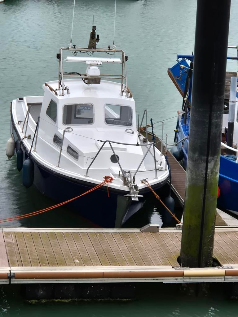 Visboot mitchell, Watersport en Boten, Gebruikt, Binnenboordmotor, 6 meter of meer, Diesel