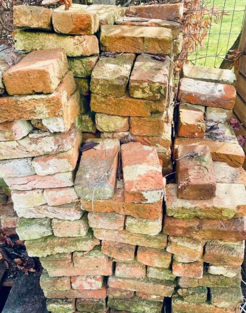 Landelijke bakstenen, Doe-het-zelf en Bouw, Metselstenen, Bakstenen, Ophalen