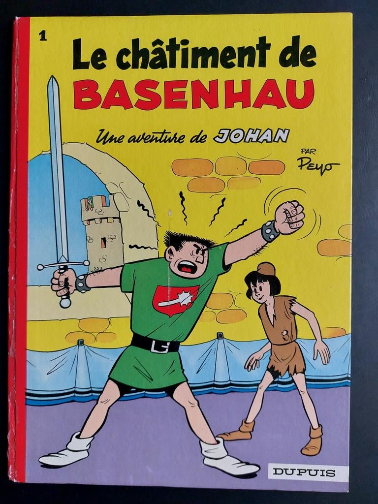 JOHAN ET PIRLOUIT 1975 Dupuis dos rond bon état, Livres, Enlèvement ou Envoi