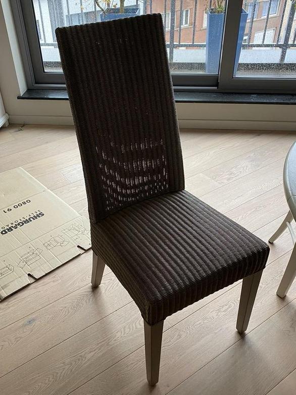 Paire de chaises en osier tressé bonne qualité, Maison & Meubles, Chaises, Enlèvement, Utilisé