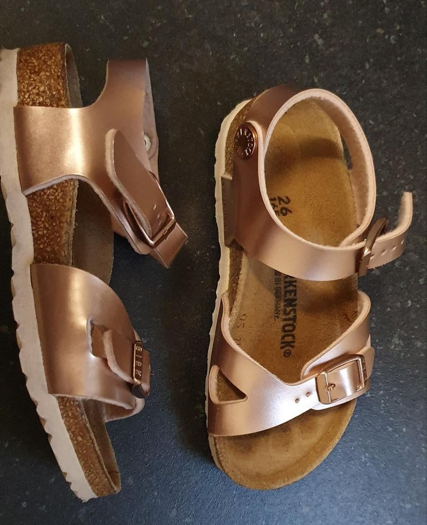 Birkenstock Sandalen rose gold maat 26 (Nieuw), Enfants & Bébés, Neuf, Enlèvement, Autres types, Birkenstock