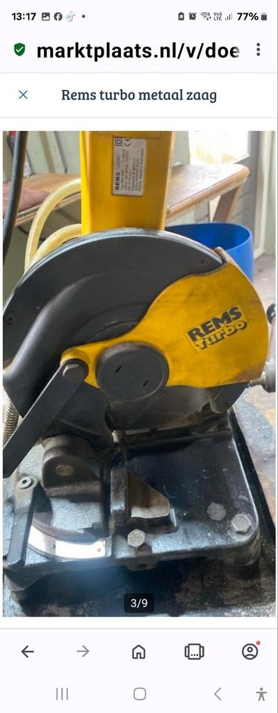 Une machine à découper, Bricolage & Construction, Outillage | Scies mécaniques, Enlèvement ou Envoi