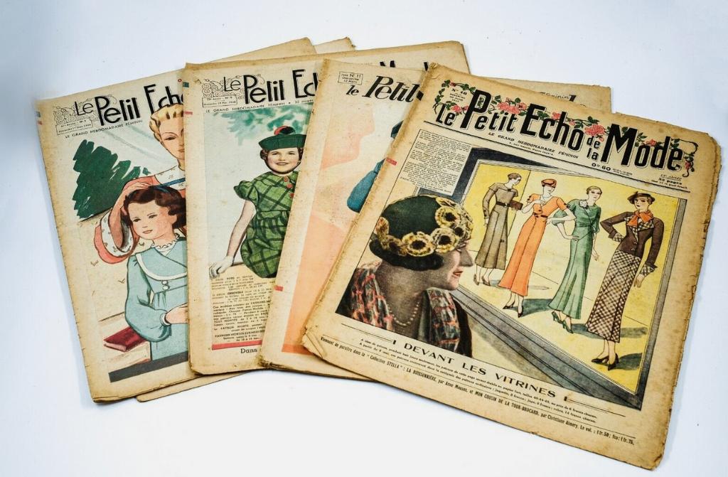 Journaux sur la mode féminine (1800-1900), Enlèvement ou Envoi, Journal