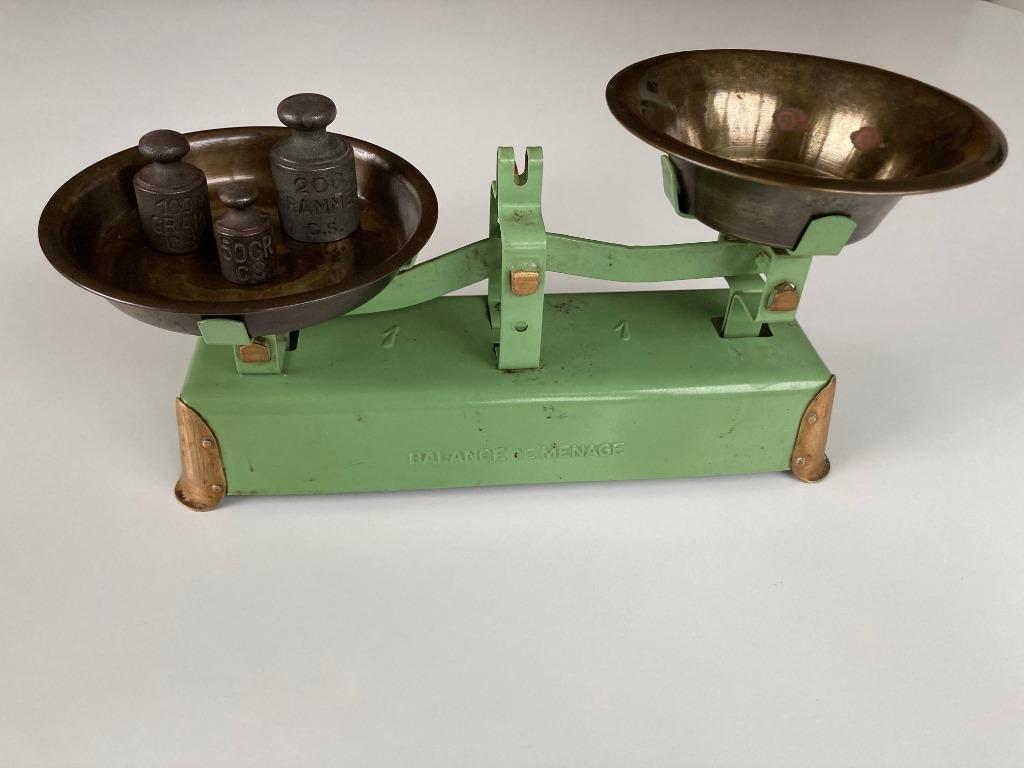 Oude weegschaal, Antiek en Kunst, Antiek | Gereedschap en Instrumenten, Ophalen of Verzenden