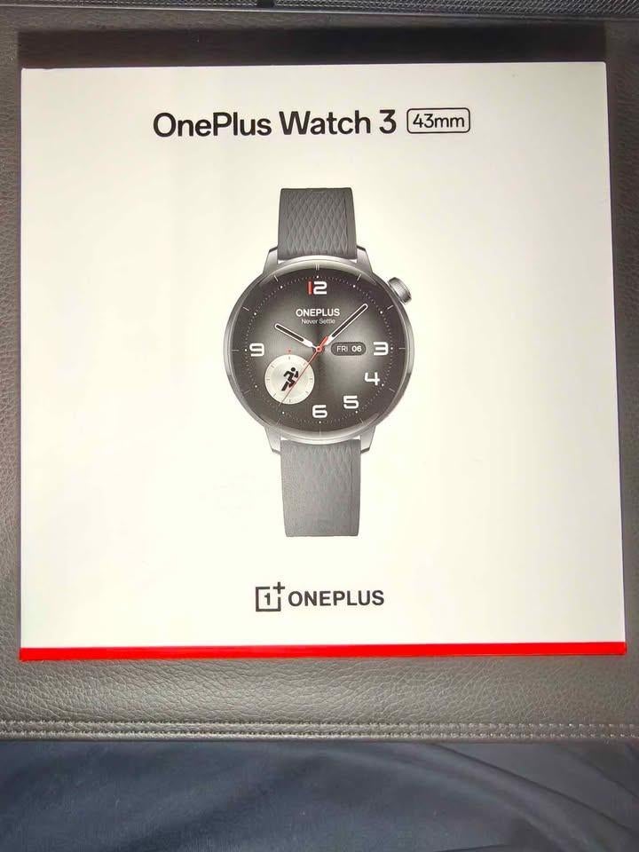 Oneplus Watch 3 Zwart - nieuw in doos, Ophalen, Oneplus, Zwart, Nieuw