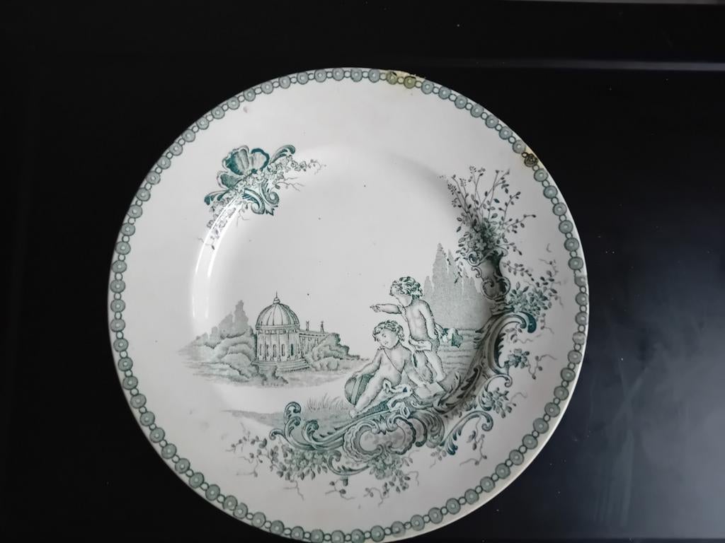 Ancienne Assiette Saint - Amand, Antiquités & Art, Enlèvement ou Envoi