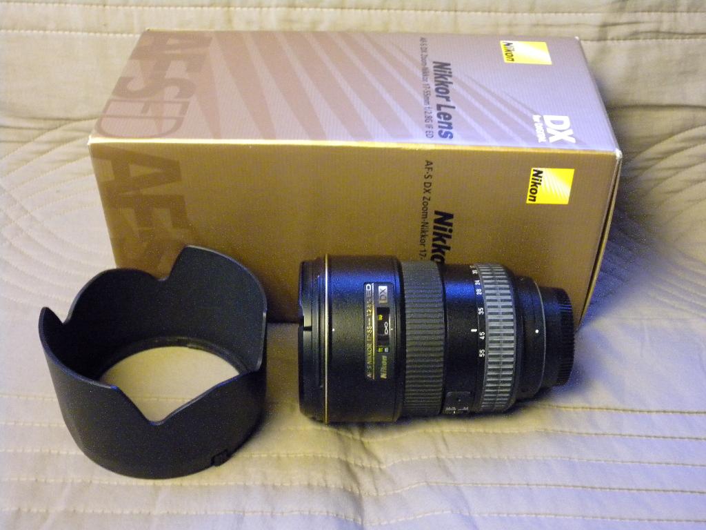 Nikkor AF-S 17-55mm f/2.8 G IF-ED DX, Ophalen of Verzenden, Zo goed als nieuw, Standaardlens, Zoom