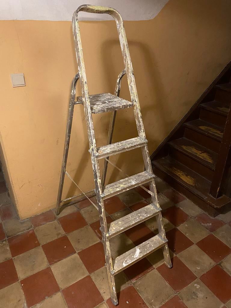 Escabeau 5 marches, Échelle