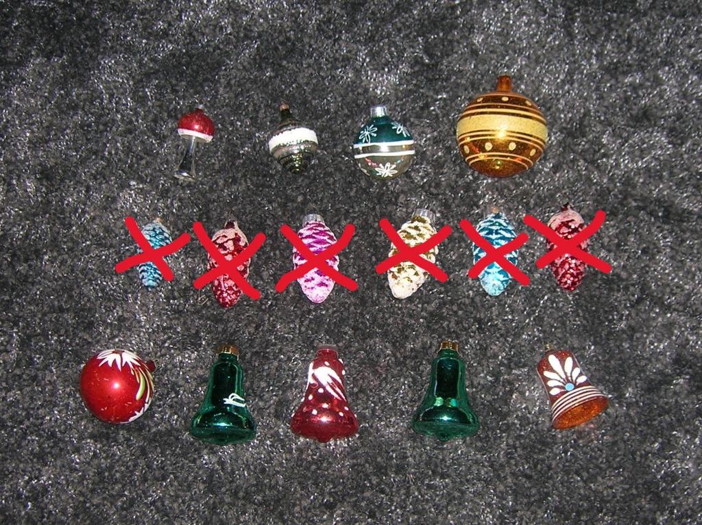 Kerstmis Vintage kerstballen, Ophalen of Verzenden